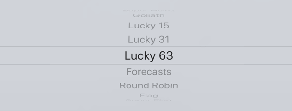 What Is A Lucky 63 Bet?