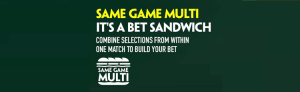 Paddy Power Same Game Multi