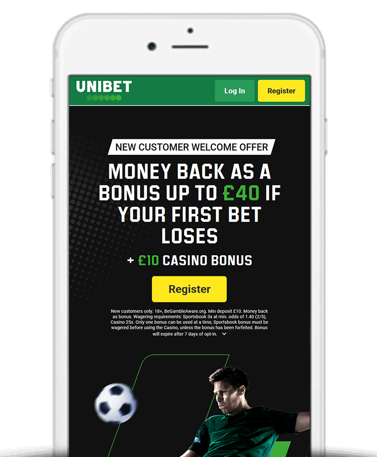 Unibet Mobile App Bonus