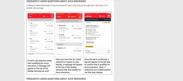 how to use acca insurance