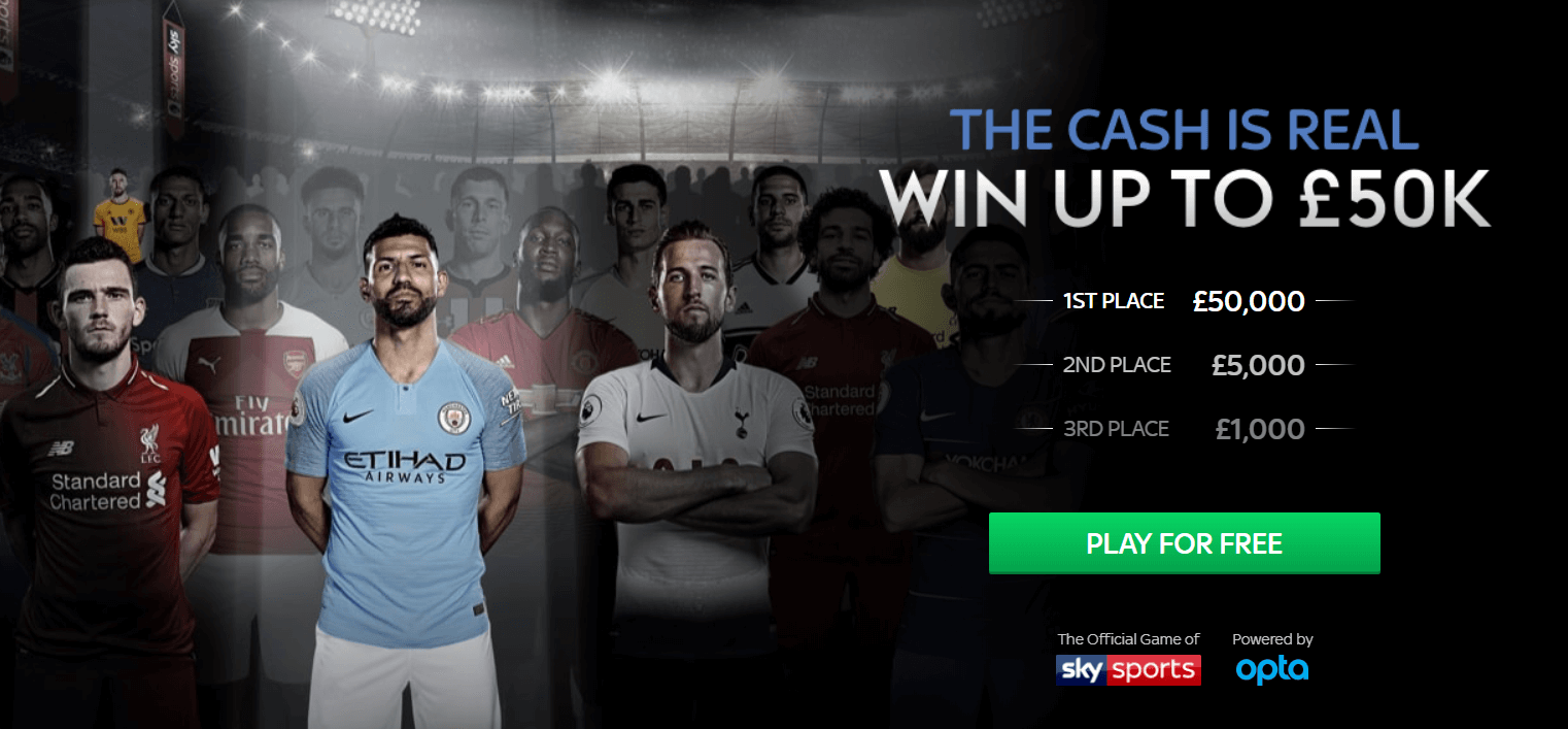 sky sports fantasy football banner