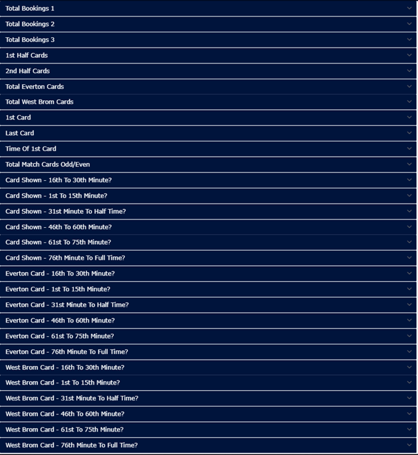 William Hill Cards