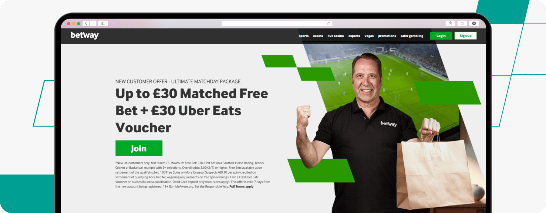 betway welcome offer desktop