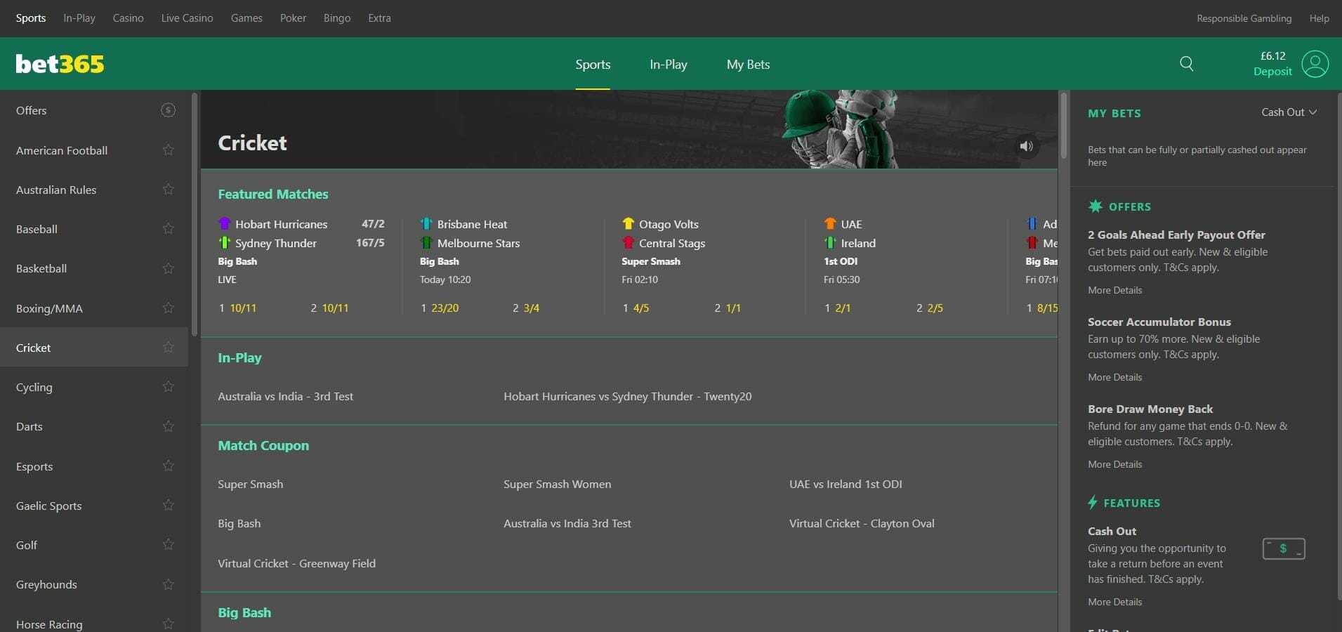 betting markets