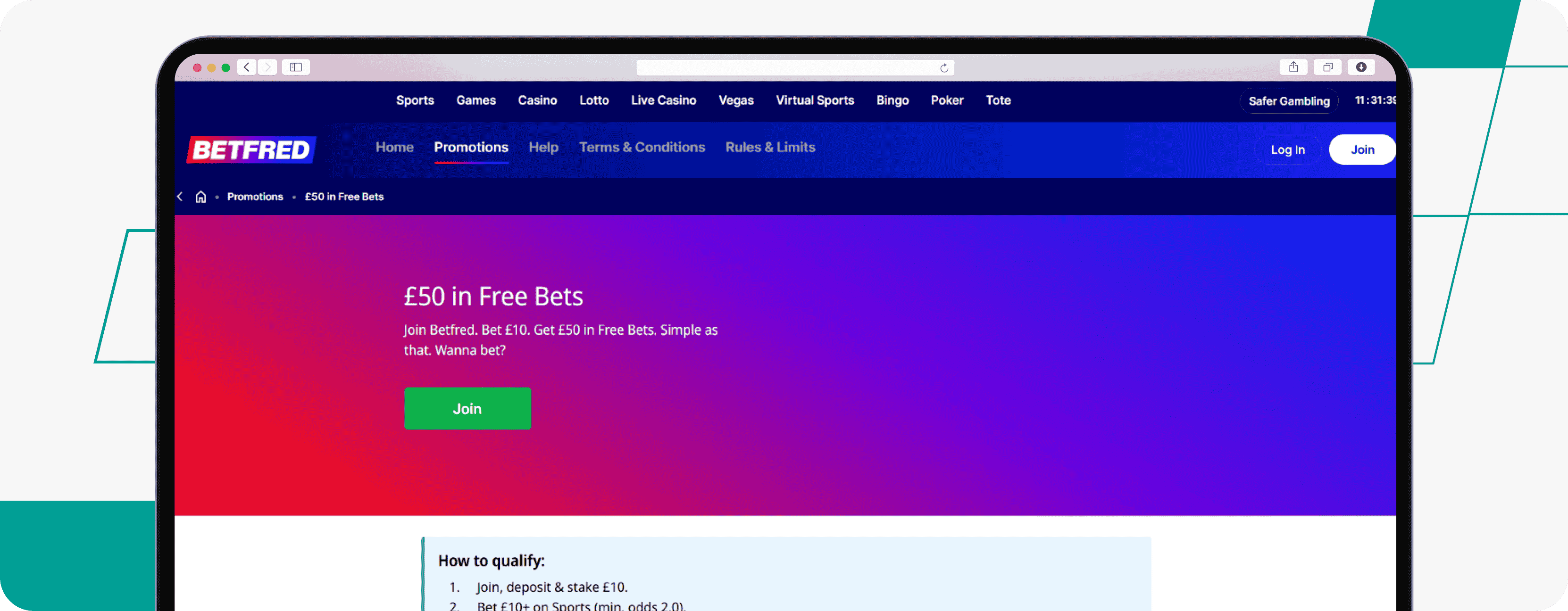 Betfred Player Transfer