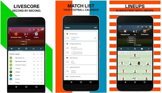 Football Live Scores - Microsoft Apps