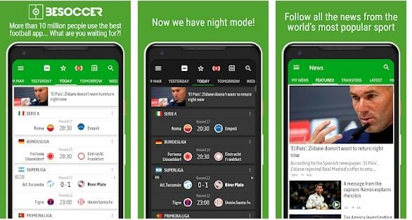 Football Live Scores - Microsoft Apps