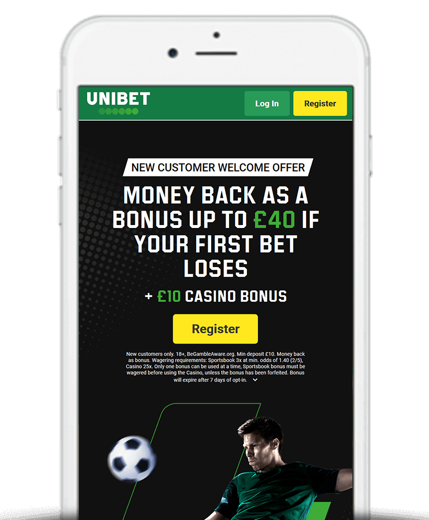 Unibet Bet Builder Mobile Screenshot