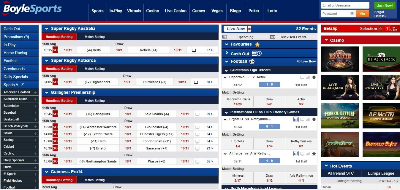 BoyleSports Super Rugby