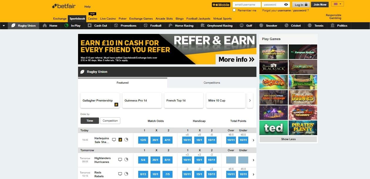 The 27 Best Rugby Betting Sites in the UK in 2023