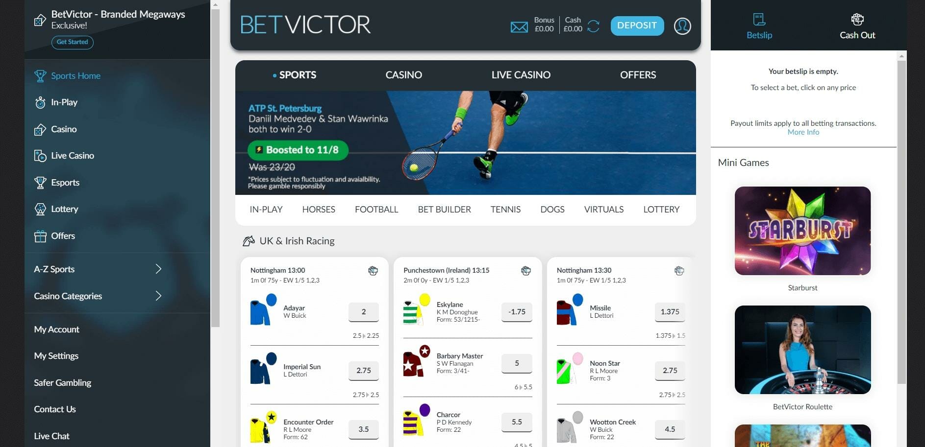 BetVictor Horse Racing