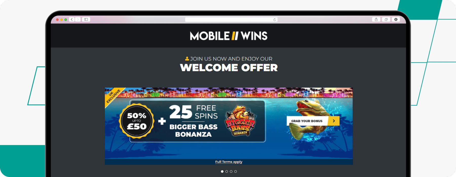 Mobilewins casino offer