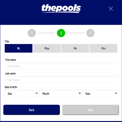 the pools registration