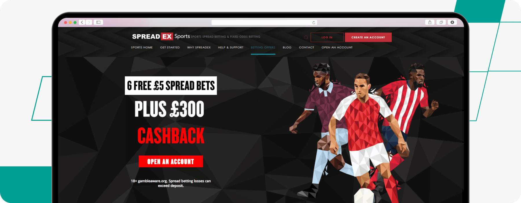 spreadex spread betting welcome offer screenshot
