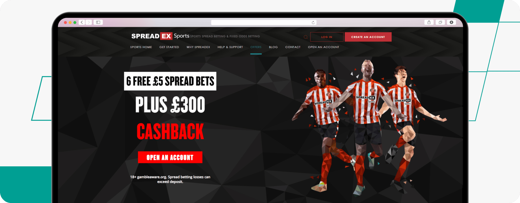 spreadex spread betting welcome offer screenshot
