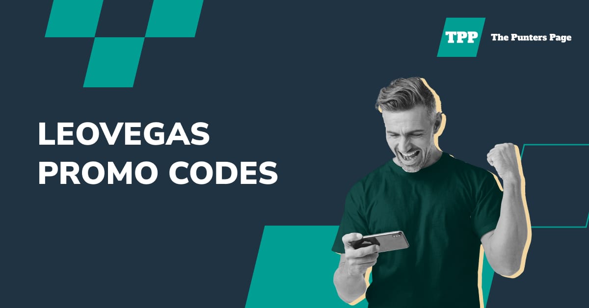 Infographic met overzicht van Leovegas bonuscodes en promoties
