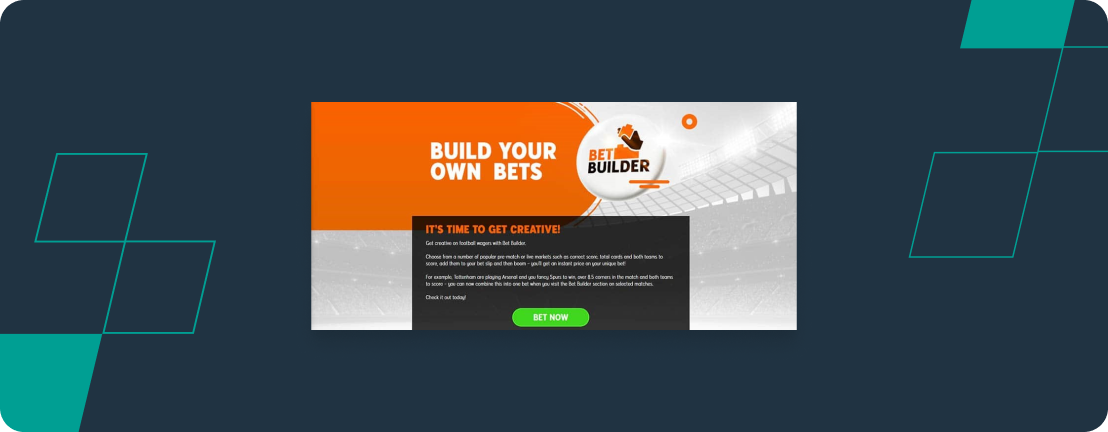 888sport bet builder screenshot