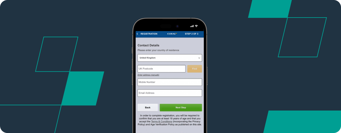 Coral Registration Screenshot