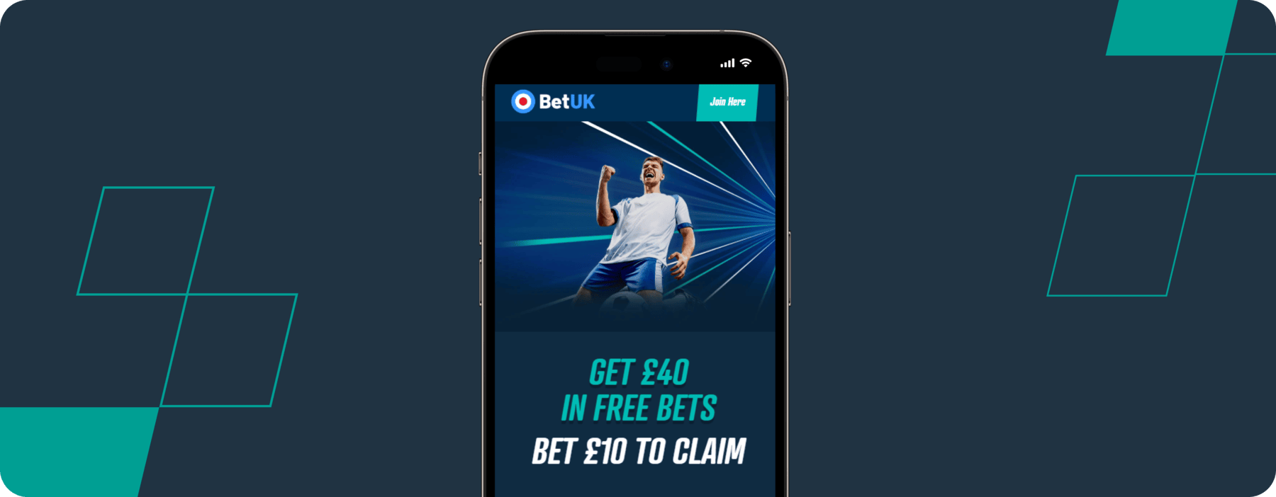 bet uk app screenshot