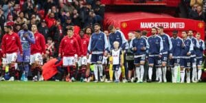 Manchester United vs Tottenham Hotspur Walk Out