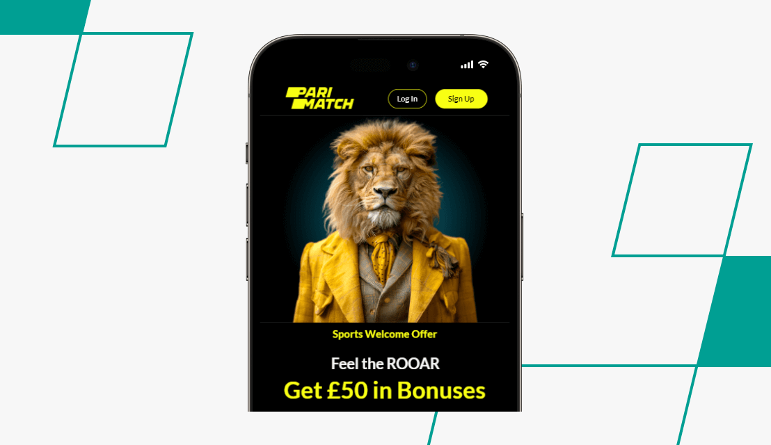 screenshot of parimatch sports welcome offer