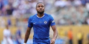 Christopher Nkunku in action for Chelsea