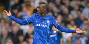 Nicolas Jackson playing for Chelsea with the latest next club odds