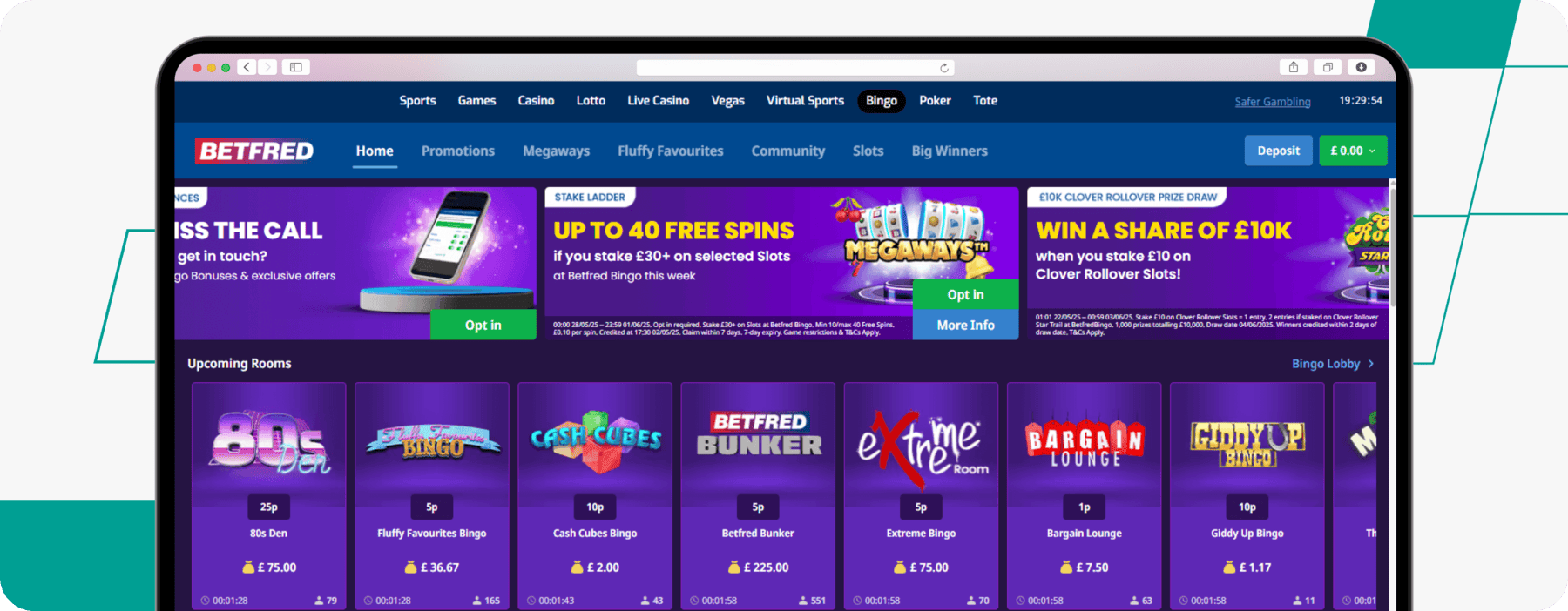 Bingo Market on Betfred