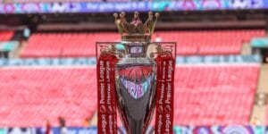 Premier League trophy