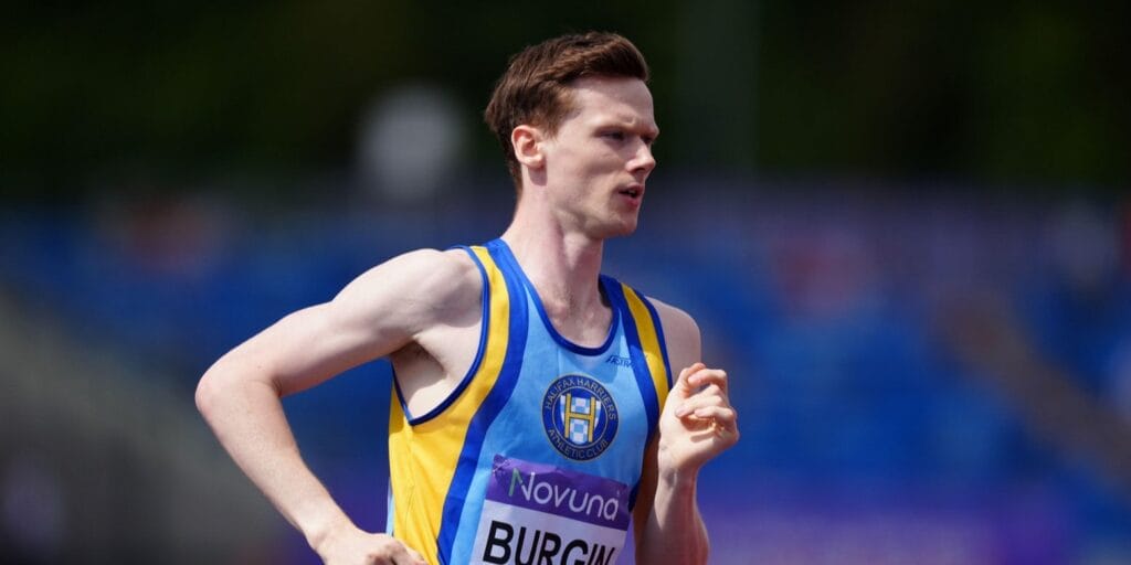 Max Burgin 800m