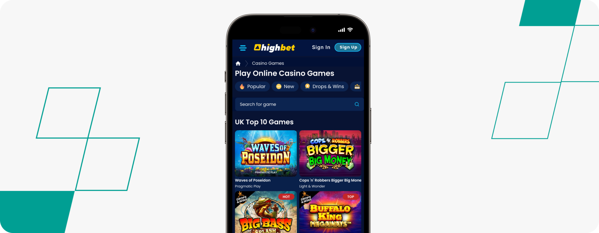 Other products on highbet
