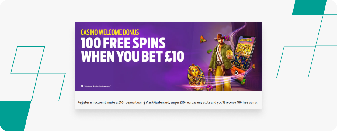 Hollywoodbets Casino Welcome offer