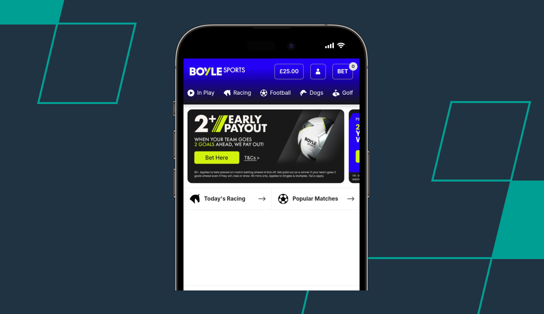 screenshot of boylesports withdrawal step 1