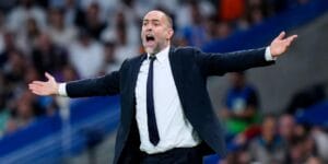 Igor Tudor on the sidelines as manager