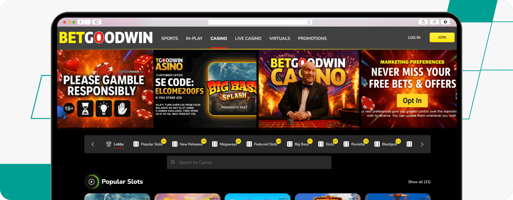 Betgoodwin Casino Market