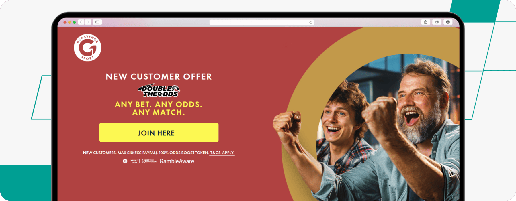 Grosvenor Welcome offer