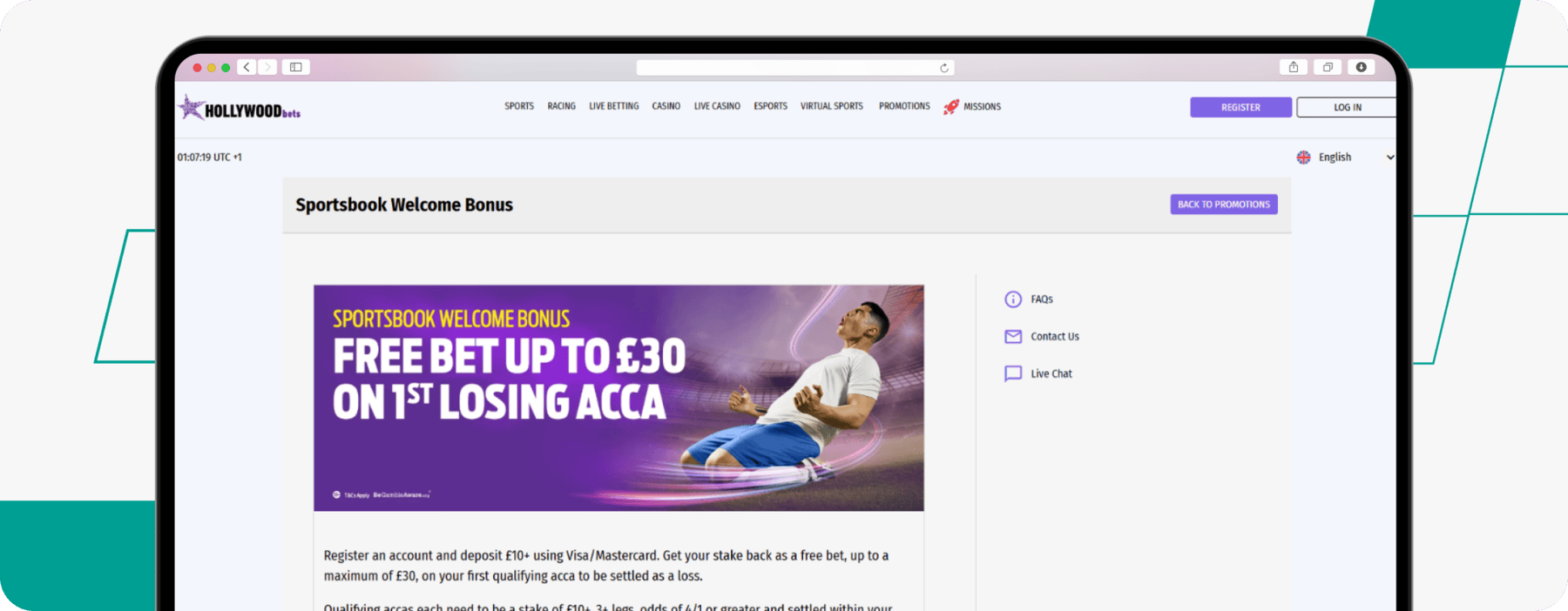 Hollywoodbets Sportsbook Welcome Offer