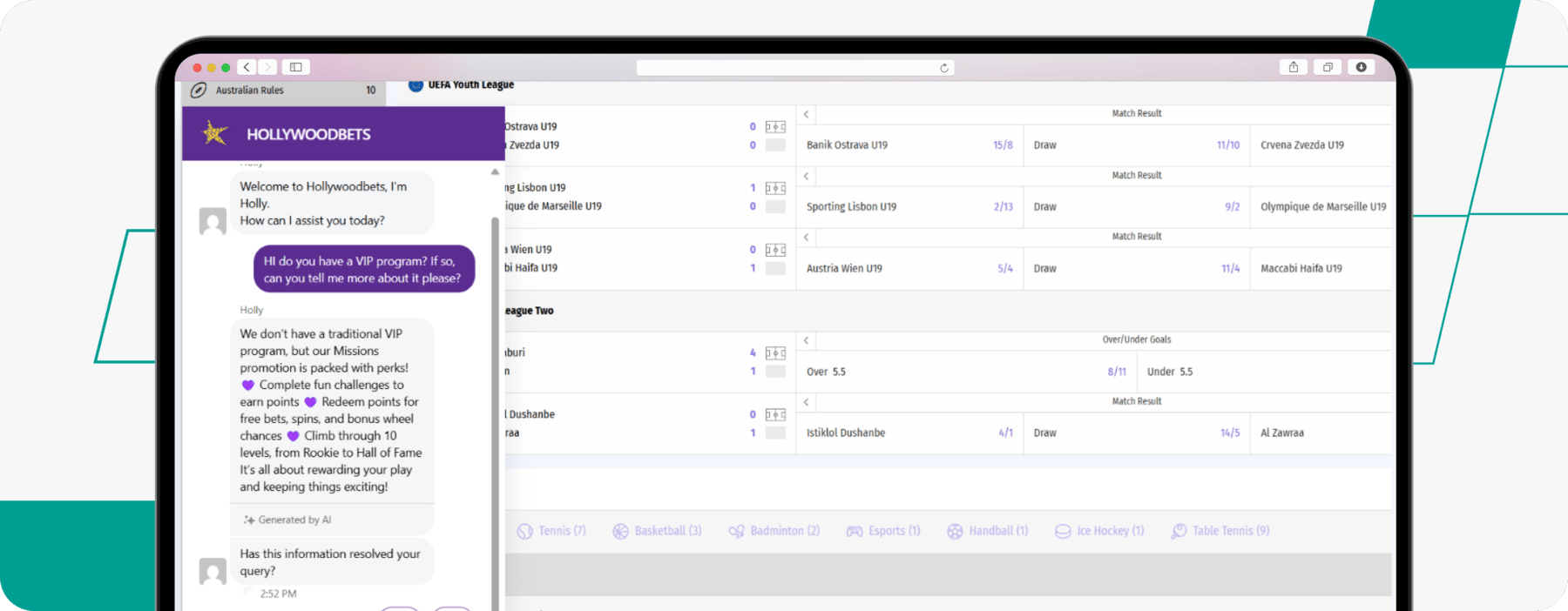 Hollywoodbets Live Chat