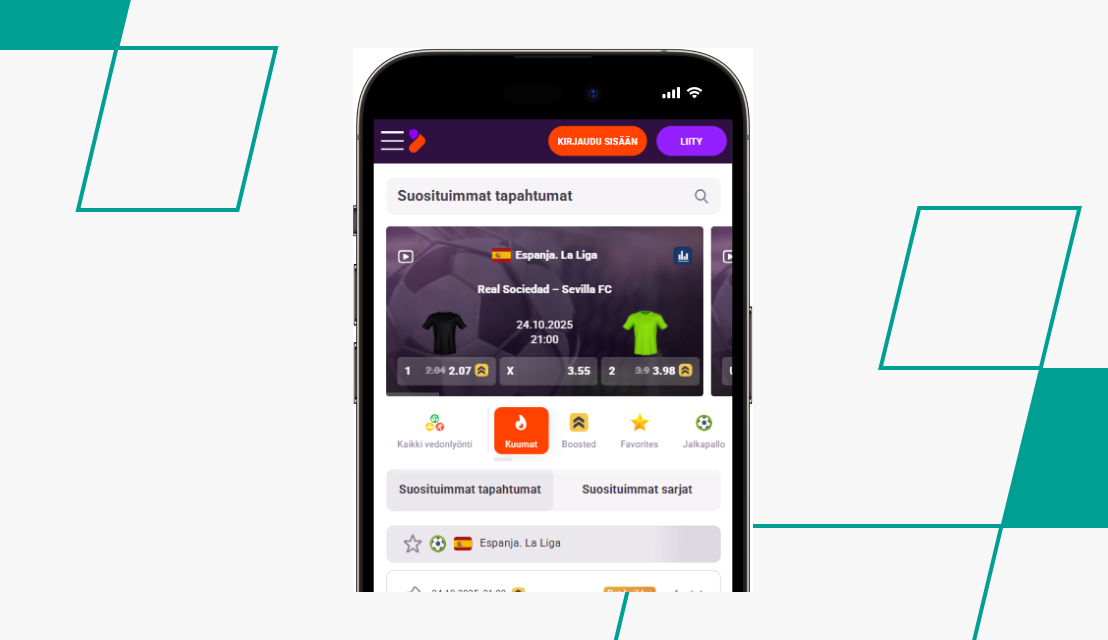 Tonybet Finland Betting site