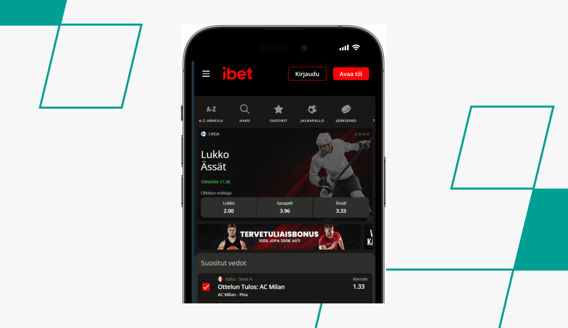 ibet Finland Betting site