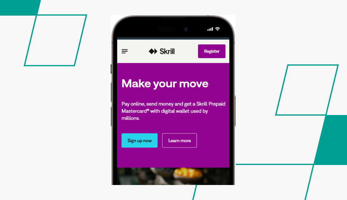 Skrill Registration Process Part One