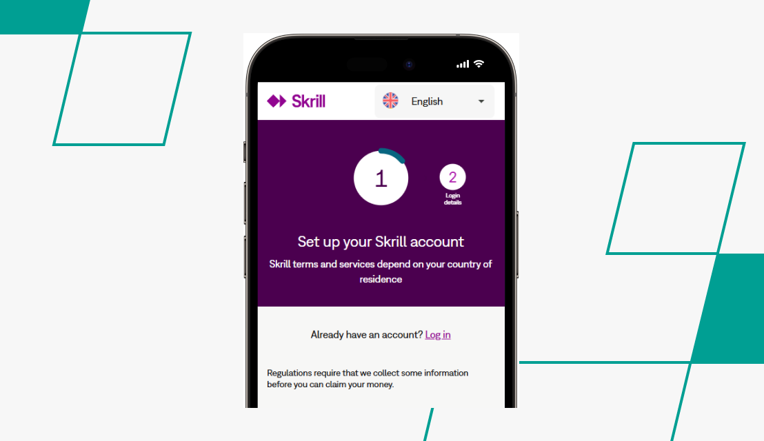Skrill Registration Process Part Two