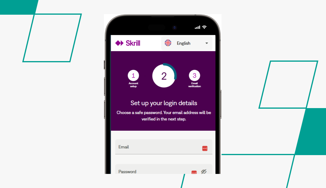 Skrill Registration Process Part Three