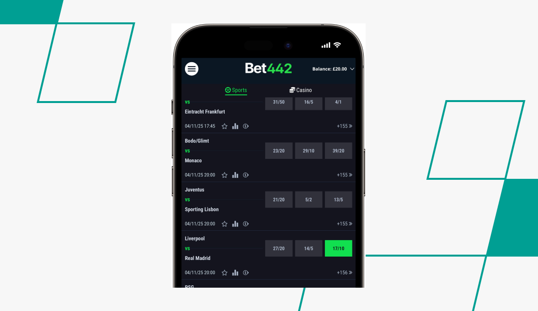 screenshot of bet442 deposit step 3