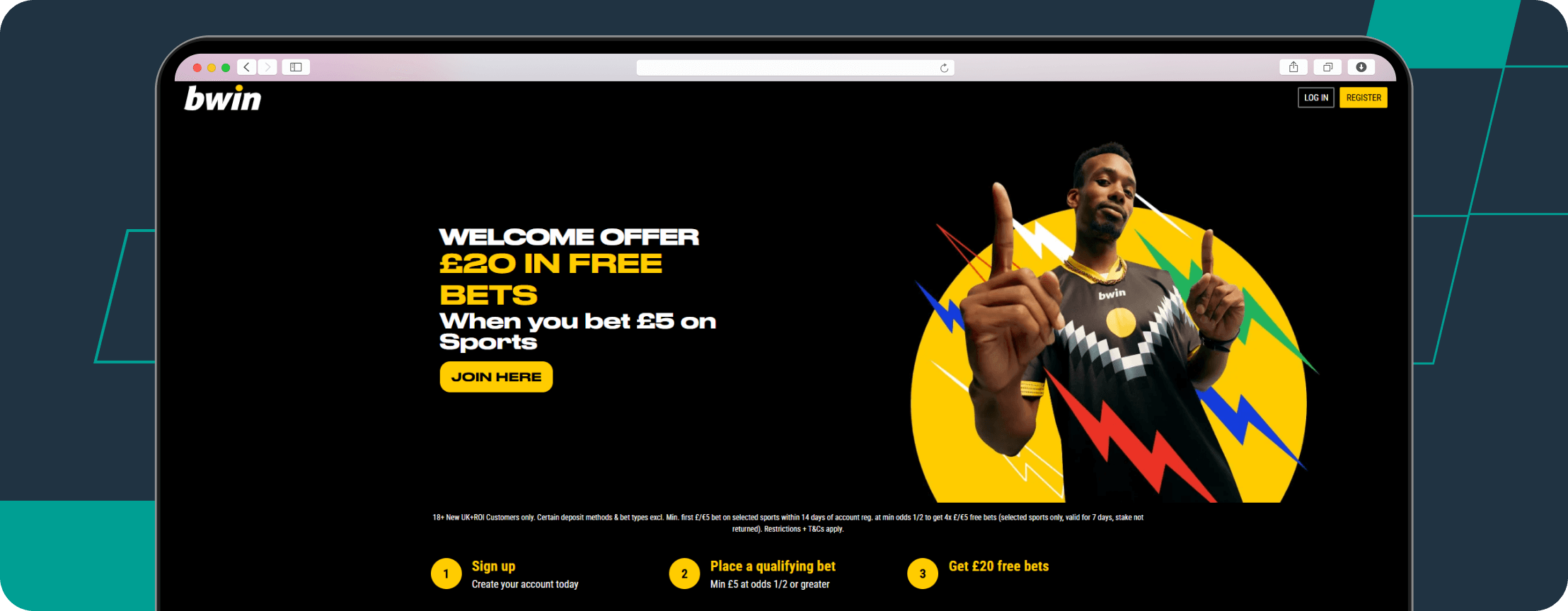 bwin welcome offer 20 in free bets desktop dark