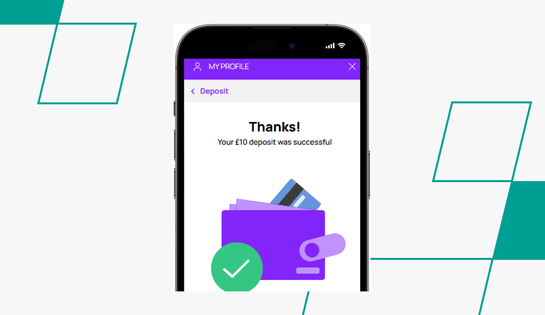 screenshot of kwiff deposit step 4