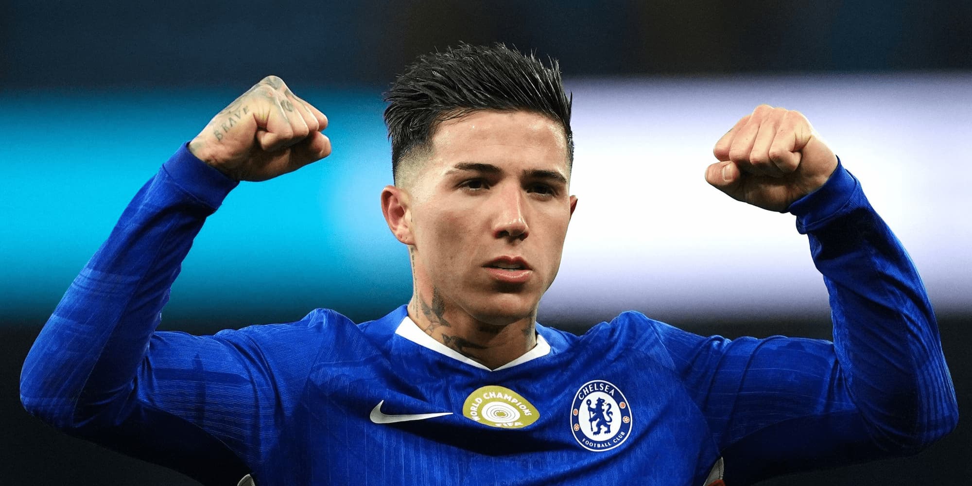 Chelsea vs Arsenal Carabao Cup semi-final bet builder tips, Enzo Fernandez pictured in action.