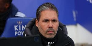Martí Cifuentes sat on the sidelines as Leicester City manager
