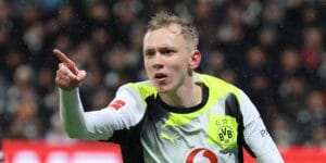 Bundesliga acca tips matchday 17 Maximilian Beier pictured in action for Borussia Dortmund