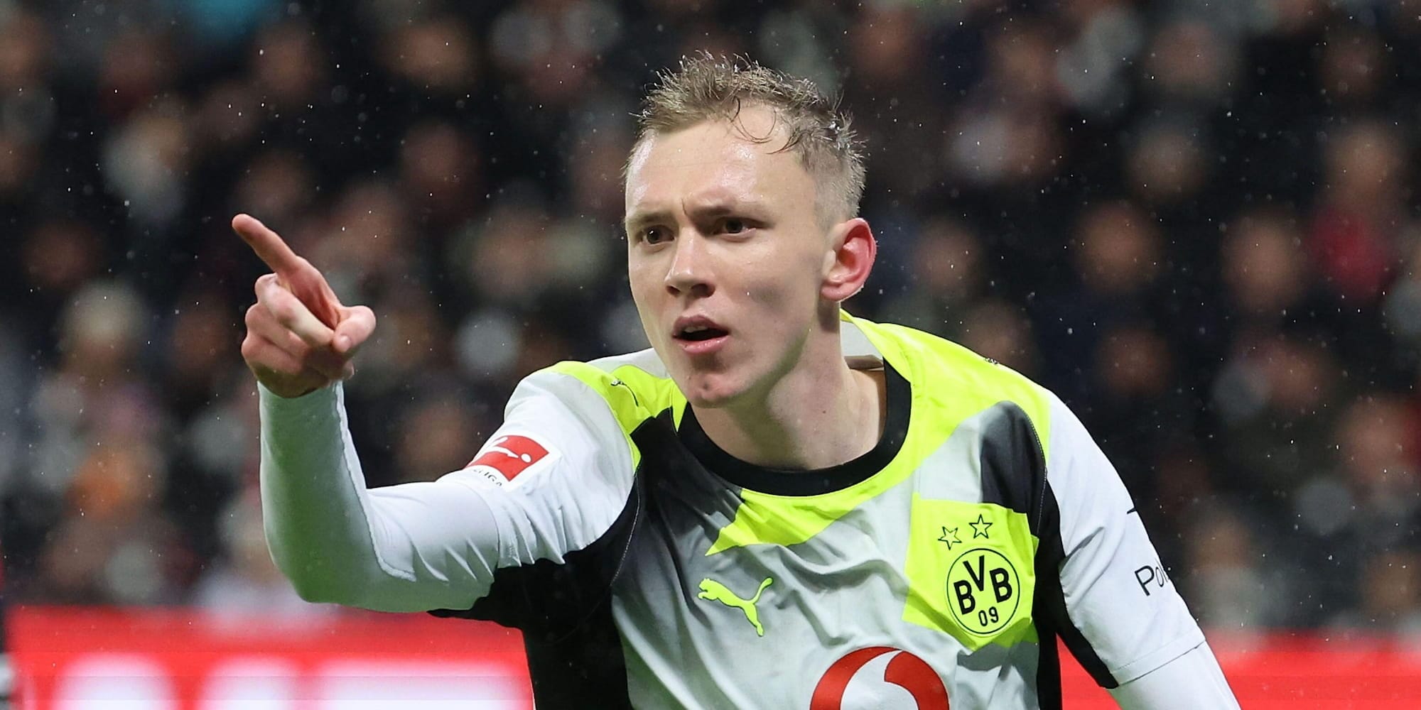 Bundesliga acca tips matchday 17 Maximilian Beier pictured in action for Borussia Dortmund